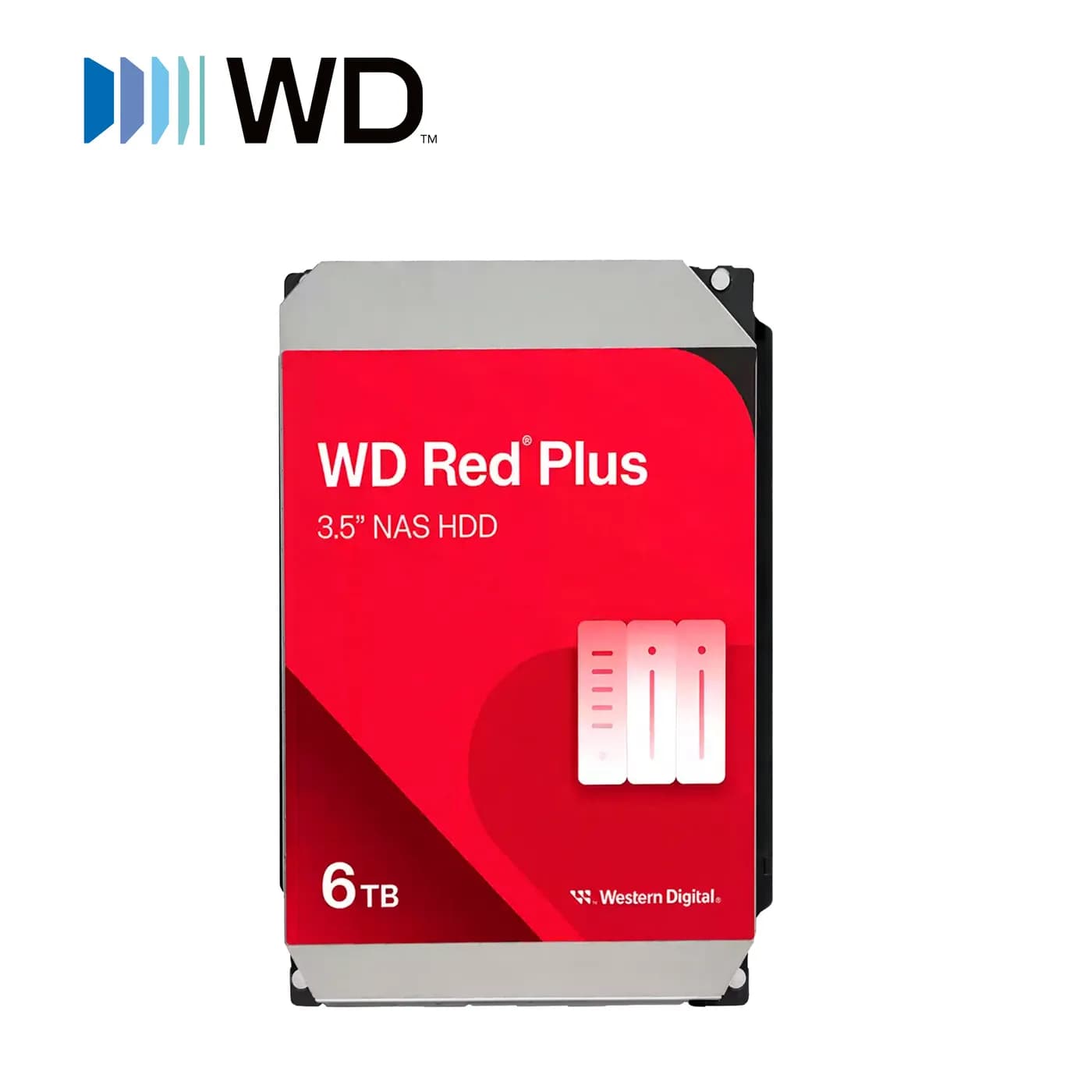 DD DISCO DURO WD60EFPX WD RED PLUS 3.5 SATA 6TB CACHE 64MB 5640RMP ESP 3