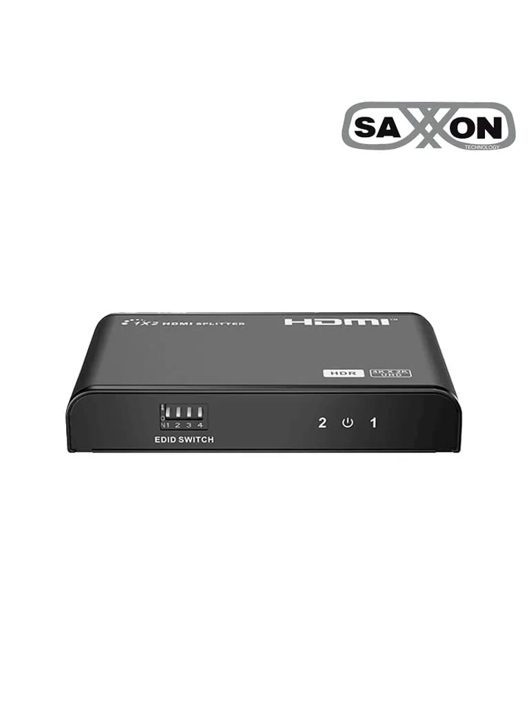 SAXXON LKV312HDR-V2.0 - Divisor de Video HDMI 4K de 1 Entrada y 2 sali 2