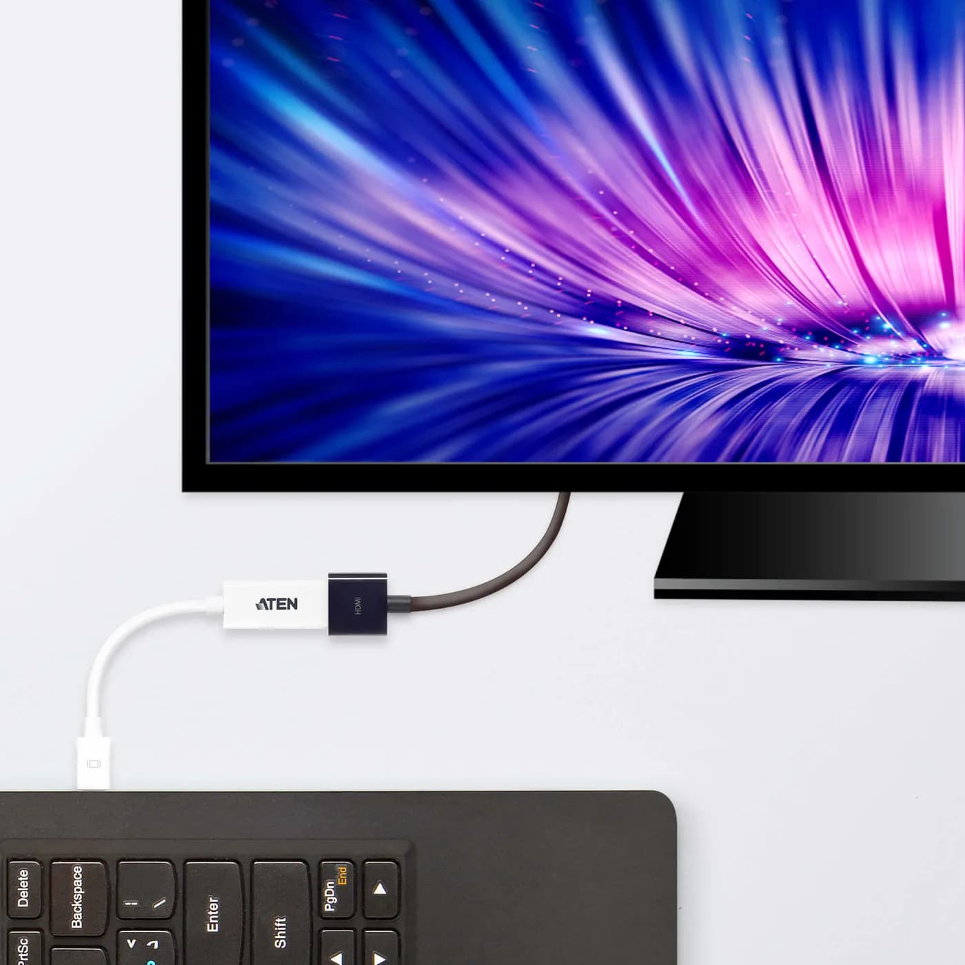 Adaptador Mini DisplayPort a HDMI / 1920x1200 / 1080p HDTV / Audio Dol 3