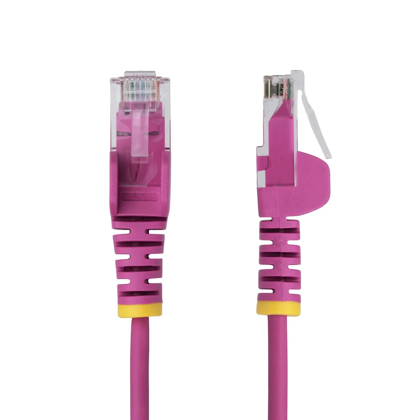 StarTech.com Cable de Red Ethernet CAT6 Delgado sin Enganches Rosa de  2