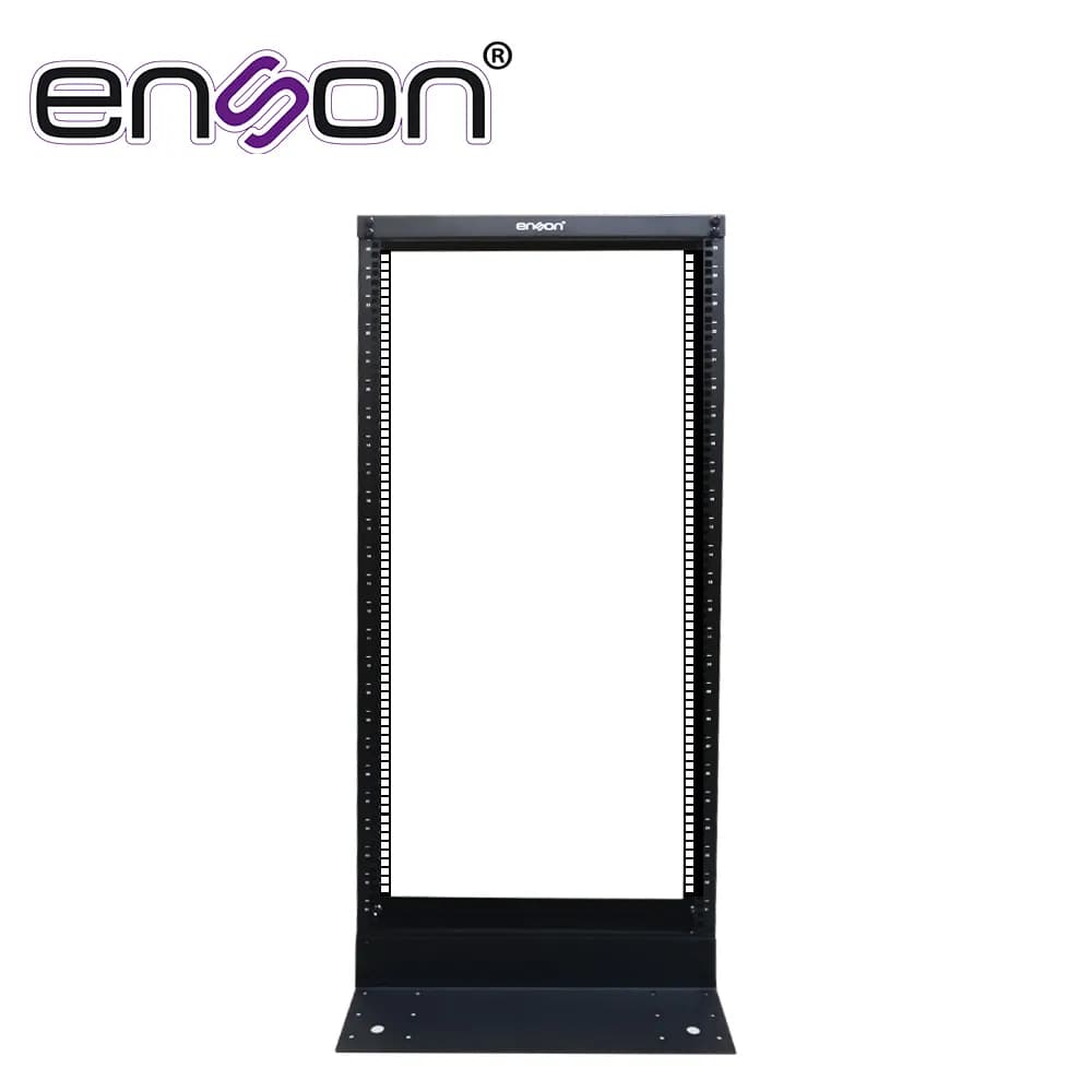 RACK VERTICAL ENSON ENS-RACK248 DE 25UR DOS POSTES EMPOTRABLE IDEAL PA 2