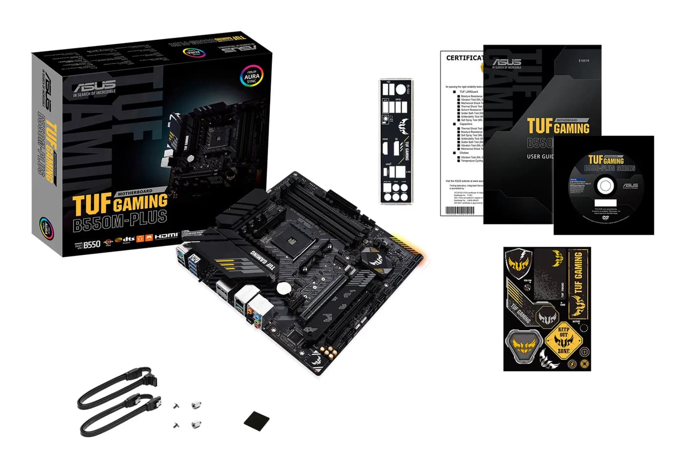 ASUS TUF GAMING B550M PLUS AMD B550 Enchufe AM4 Micro ATX 5