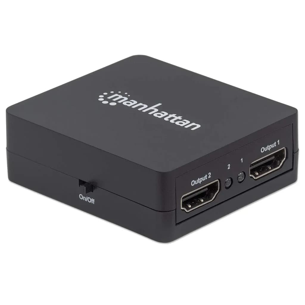 Manhattan Video Splitter HDMI de 2 puertos, 1080p 6