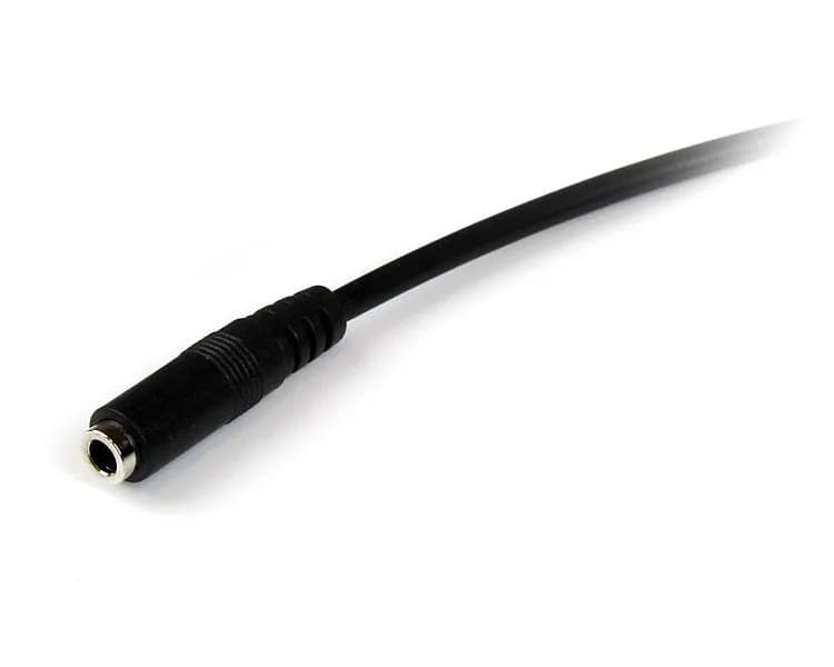 StarTech.com Cable de 2m Extensor de Audífonos y Diadema Headset Mini- 3