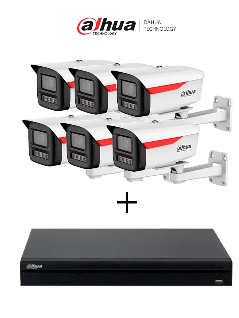 Dahua DH-IPC-HFW2249MP-S-LED-0360B-B-PRO+ NVR1108HS-8P-S3/H