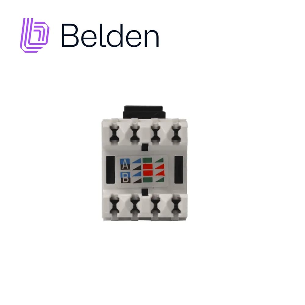 CONECTOR MODULAR JACK CAT6+ RJ45 BELDEN AX101321 / KEYCONNECT / INTERI 3