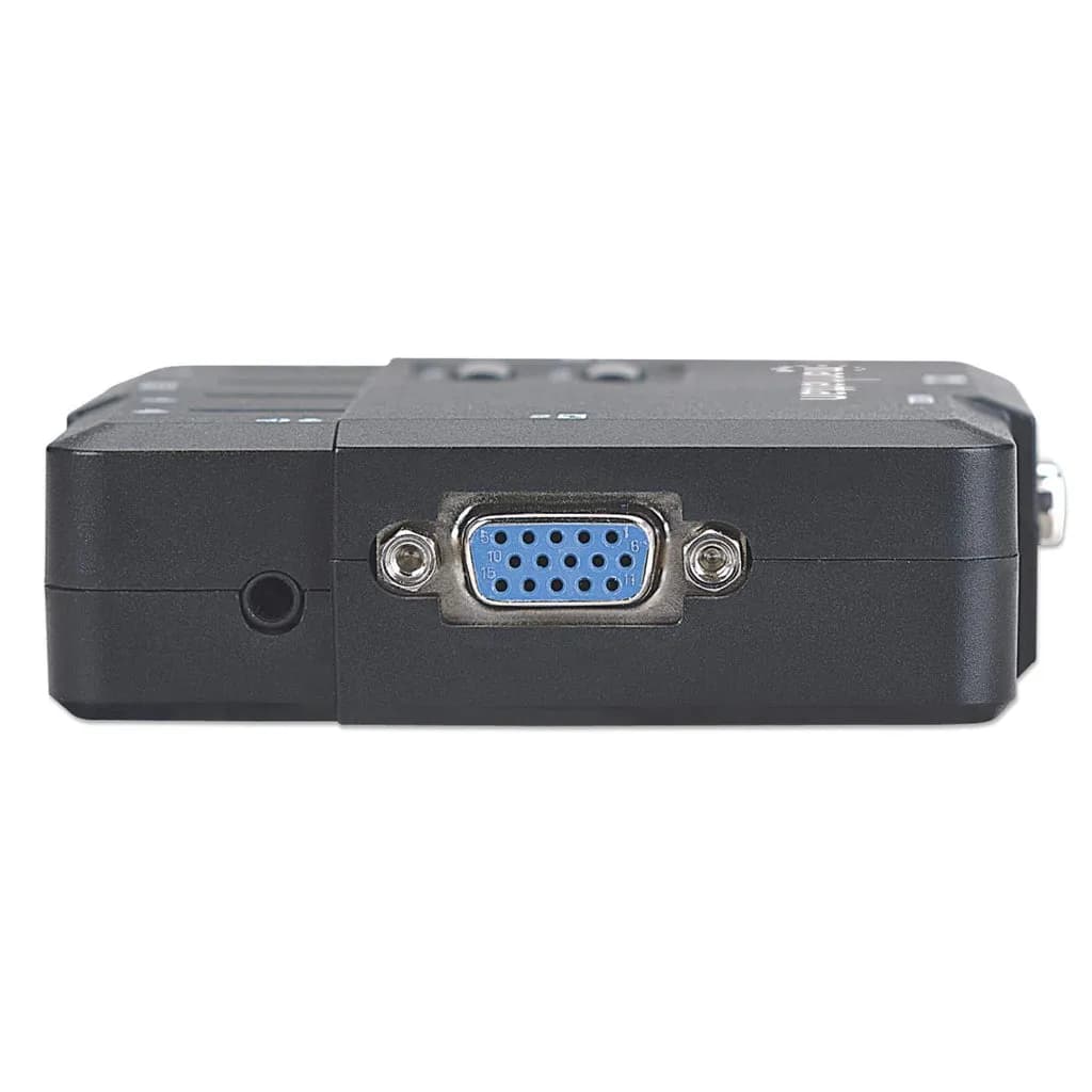 Manhattan Switch KVM Compacto de 2 Puertos 8