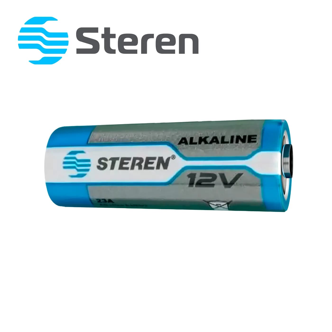 BATERIA ALCALINA STEREN BAT-23A TIPO CILINDRO 12 VOLTS 55MAH -COMPATIB 2