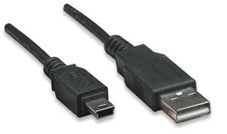 Manhattan 1m USB cable cable USB USB 2.0 USB A 0.48 Gbit/s Negro 5