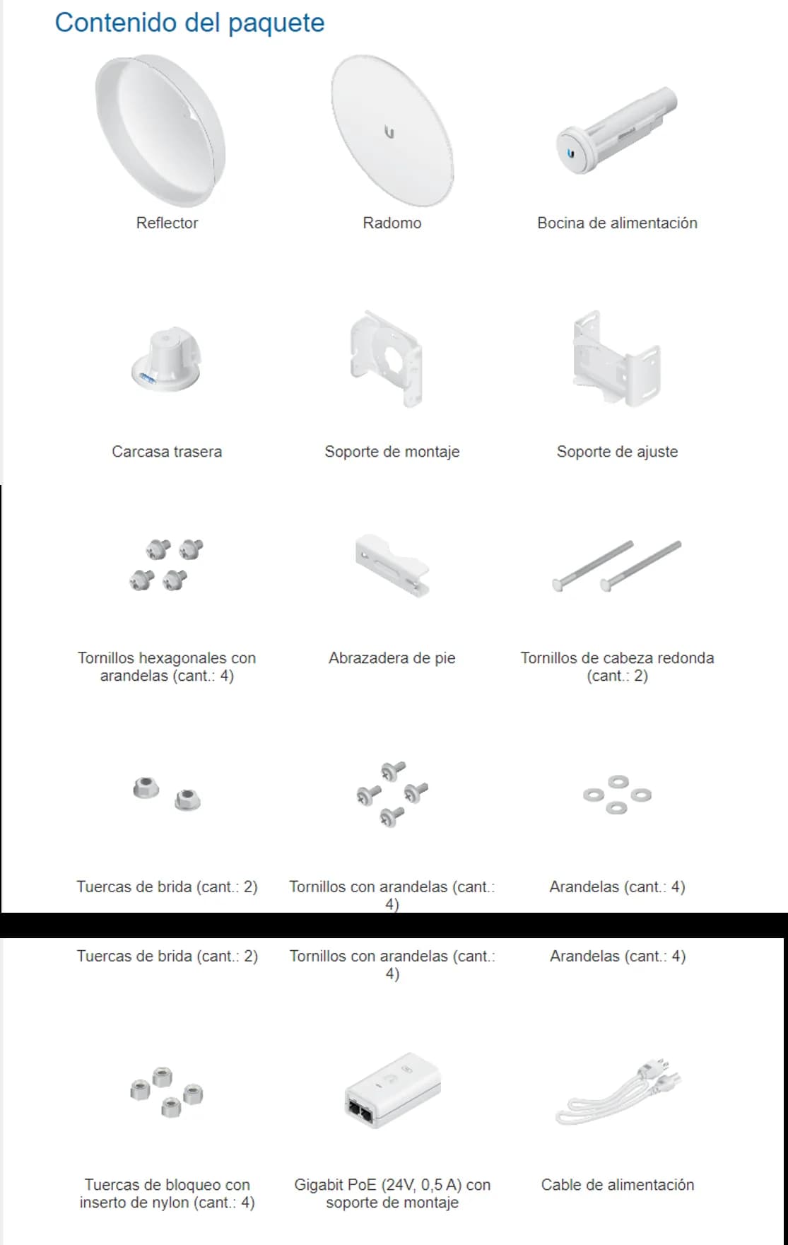 UBIQUITI POWERBEAM ISO AC PBE-5AC-ISO-GEN2 - Radio Airmax AC GEN2 5.8G 5