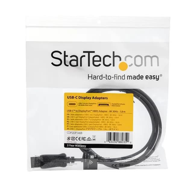 StarTech.com Cable Adaptador de 1.8m USB-C a DisplayPort - Convertidor 5