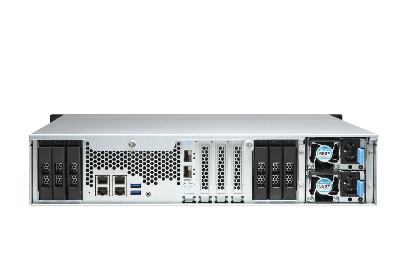 QNAP TS-h1886XU-RP R2 NAS Bastidor (2U) Intel® Xeon® D D-1622 32 GB DD 6