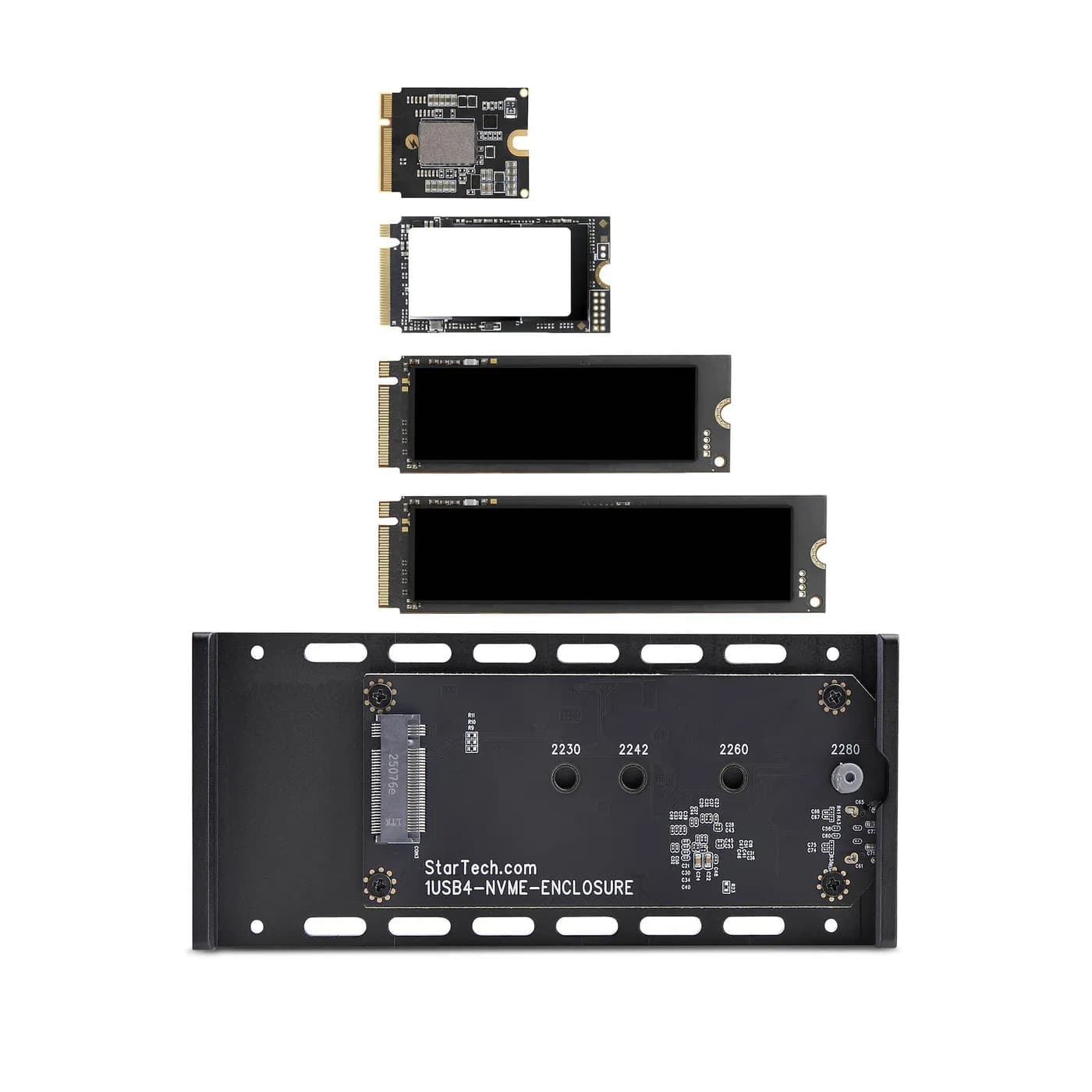 StarTech.com Gabinete USB4 NVMe M.2 - 40Gbps - Gabinete USB Tipo C par 3