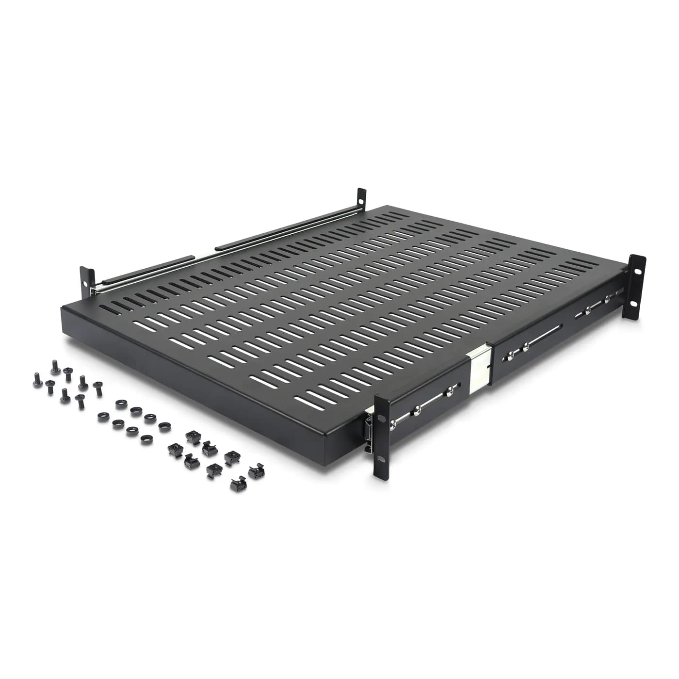 StarTech.com Estante Charola Deslizante Perforada Telescópica para Gab 2