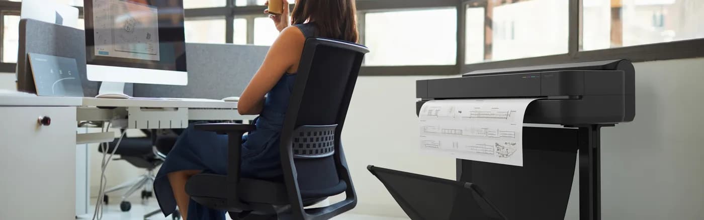 HP Designjet Impresora T650 de 36" 6