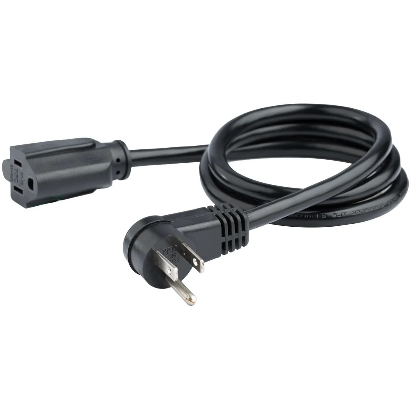 StarTech.com Cable de 0.9m de Extensión de Alimentación, Acodado en Án 4