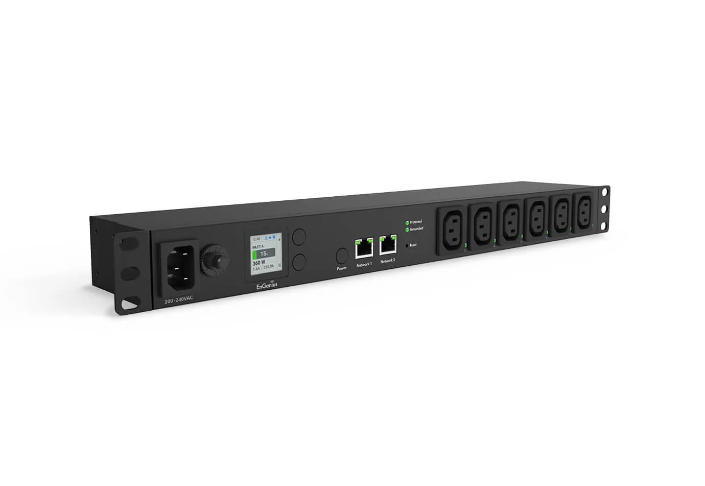 PDU Inteligente / 6 Salidas Conmutables / Monitoreo de Energía en Tiem 2