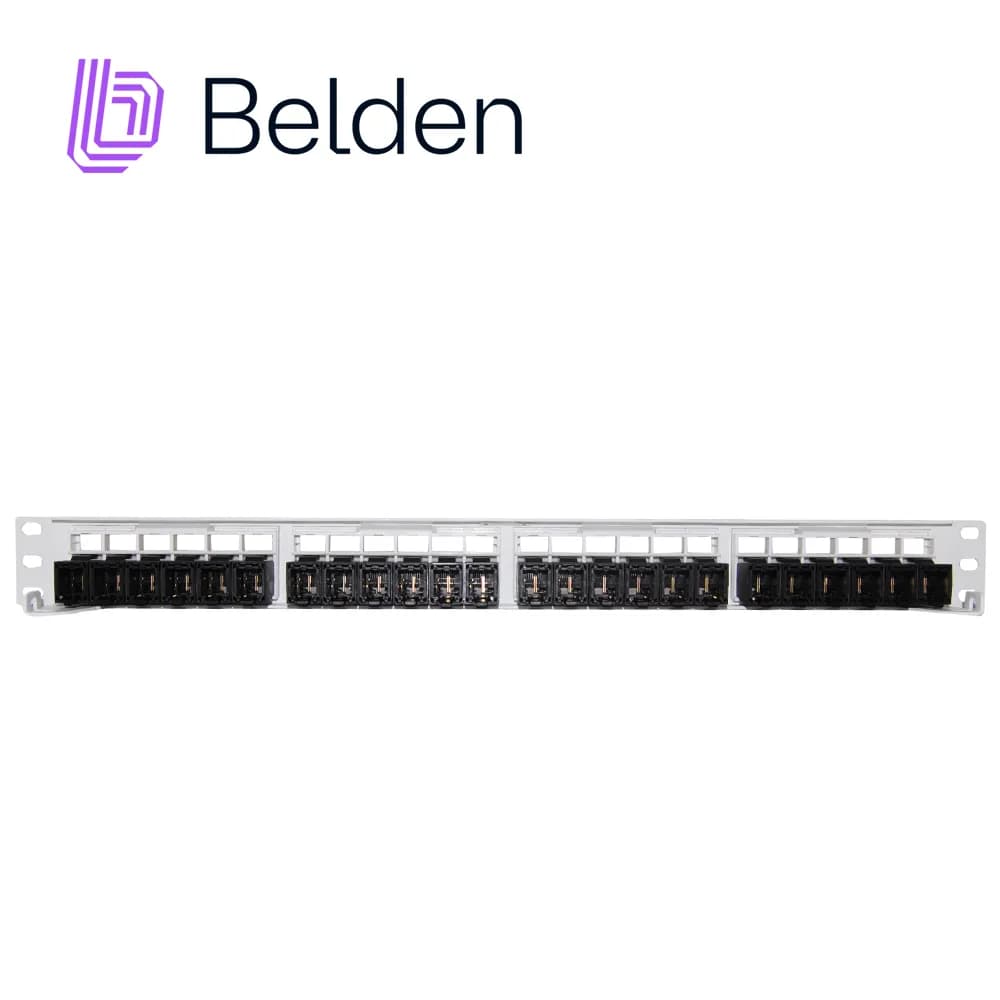 PATCH PANEL, REVCONNECT CAT6 BELDEN RV6PPF1U24WH 24 PUERTOS RJ45 (PREC 3