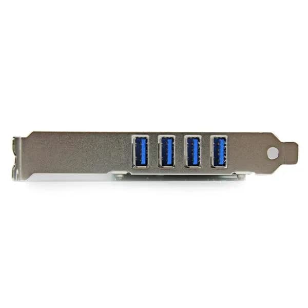 StarTech.com Tarjeta Adaptador PCI Express PCI-E USB 3.0 con UASP de 4 2