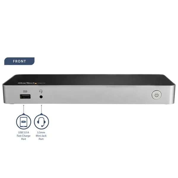 StarTech.com Dock USB C para 2 Monitores 4K 30Hz con HDMI y DisplayPor 3