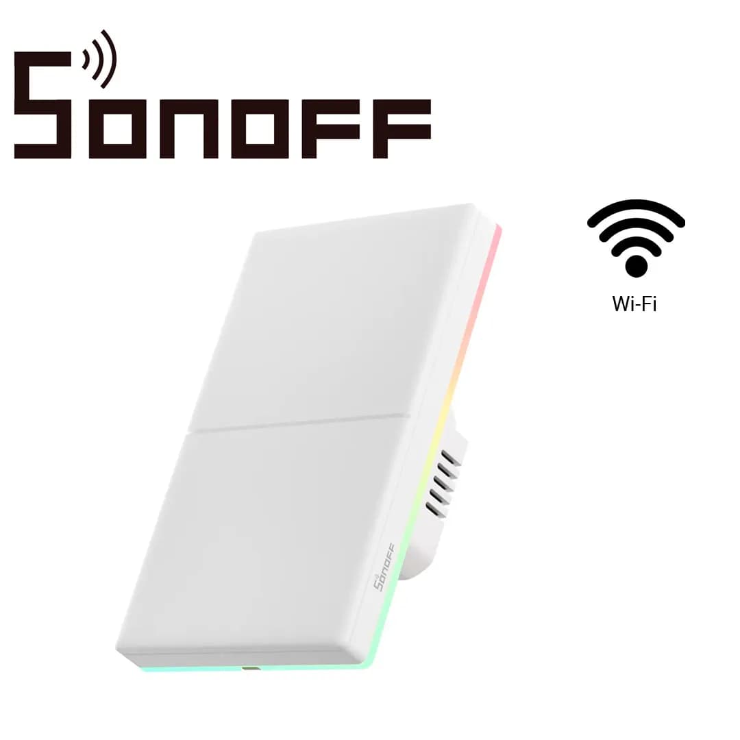 APAGADOR DE PARED TOUCH TX ULTIMATE SONOFF T5-2C-120 / 2CH ON/OFF INAL 4