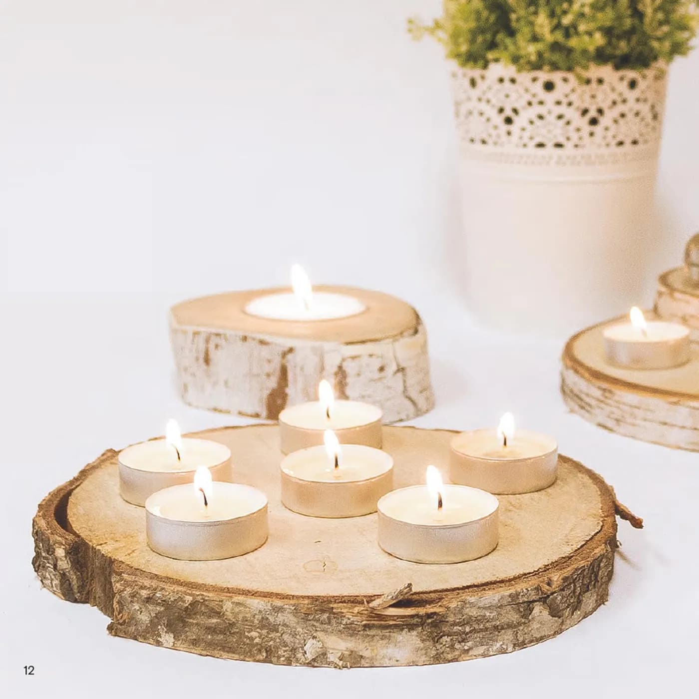 ROURA TEALIGHTS PERFUMADOS, JAZMIN PACK 18 PZAS. 3