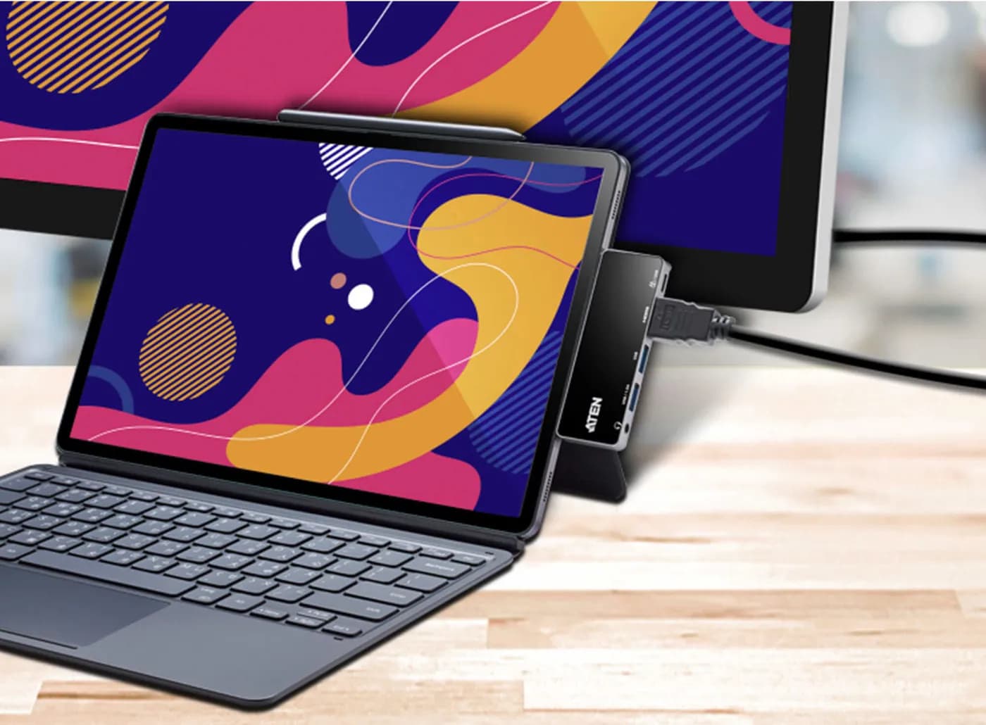 Dock USB-C de Viaje / Thunderbolt 3 / USB 3.2 5 Gbps / HDMI 4K 60Hz /  6