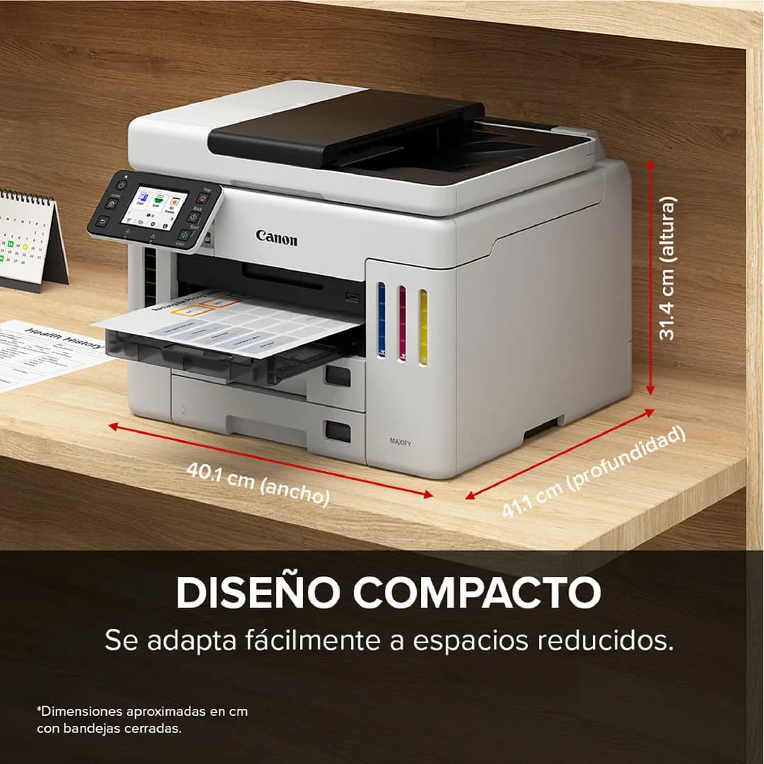 Canon MAXIFY GX7110 Inyección de tinta A4 600 x 1200 DPI 45 ppm Wifi 8