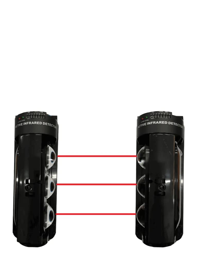 IHORN ABE100-  Detector por triple haz de luz (fotocelda) / Distancia  2