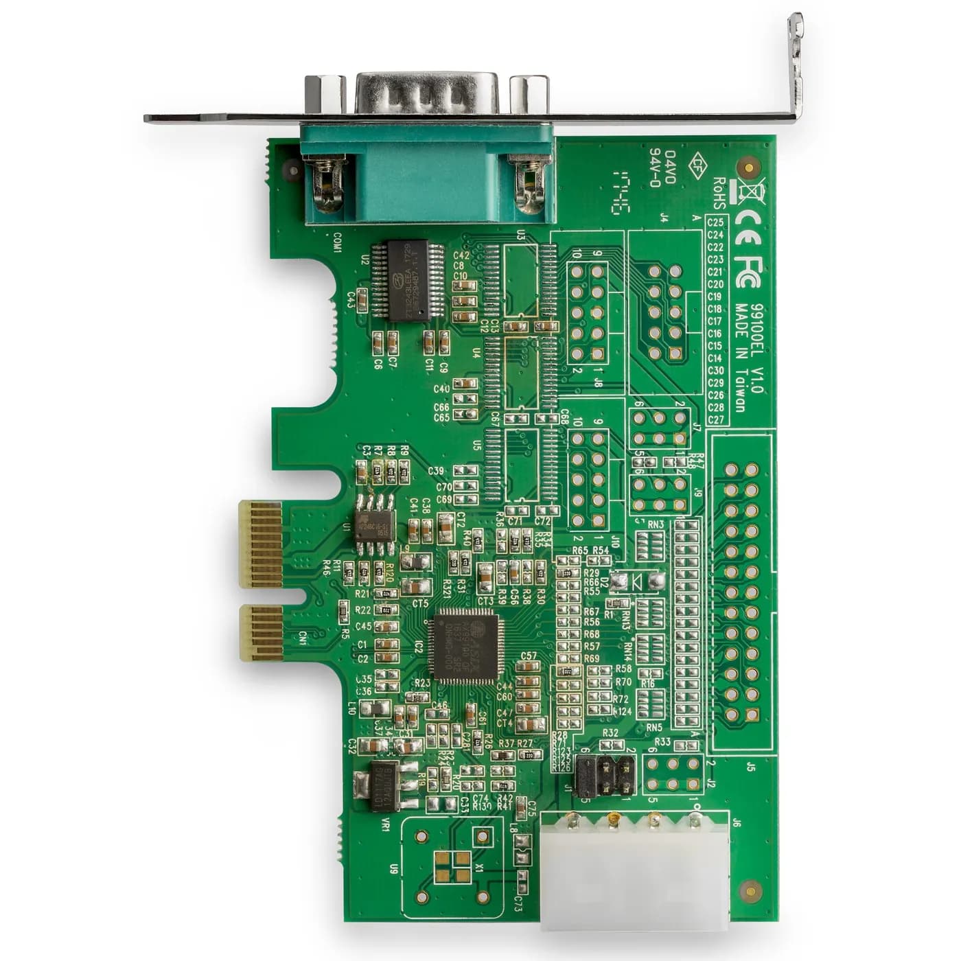 StarTech.com Tarjeta Adaptadora Serial PCI Express RS232 de 4 Puertos  4