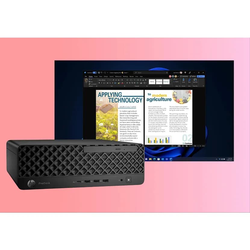 HP ProDesk 4 SFF G1i Desktop AI PC Intel Core Ultra 7 265 16 GB DDR5-S 4