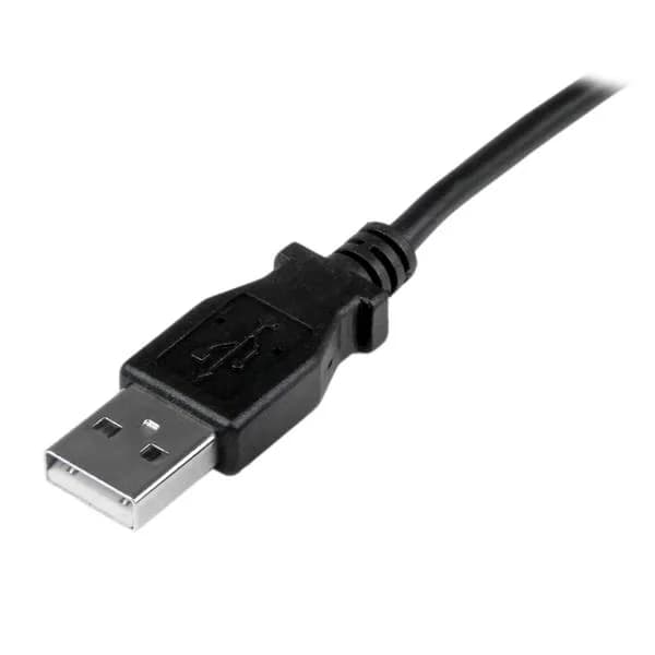 StarTech.com Cable Adaptador 1m USB A Macho a Mini USB B Macho Acodado 3