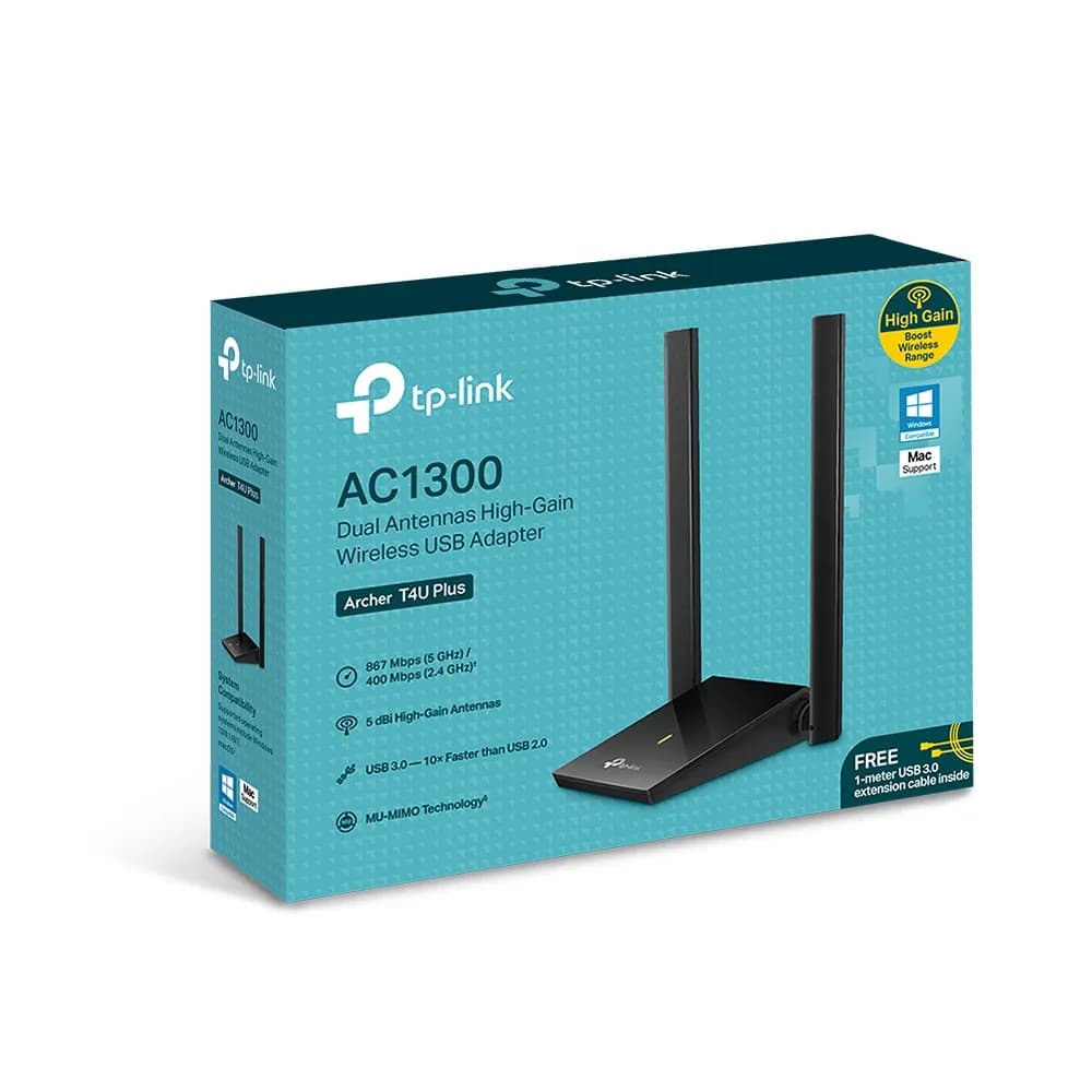 Adaptador USB Wi-Fi / Dual Band AC1200 / USB 3.0 / Antena Omnidireccio 7