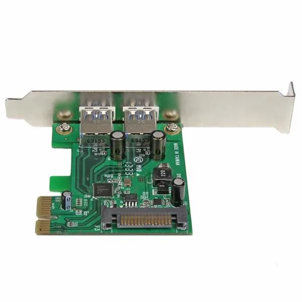 StarTech.com Tarjeta PCI Express de 2 Puertos USB 3.0 SuperSpeed con U 4