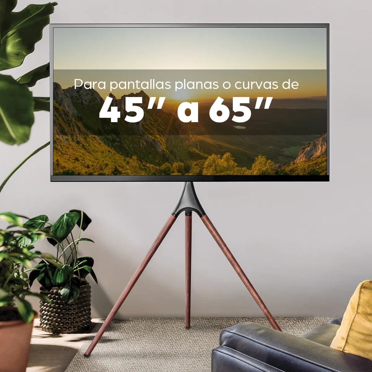 Manhattan Soporte para TV con Trípode 11