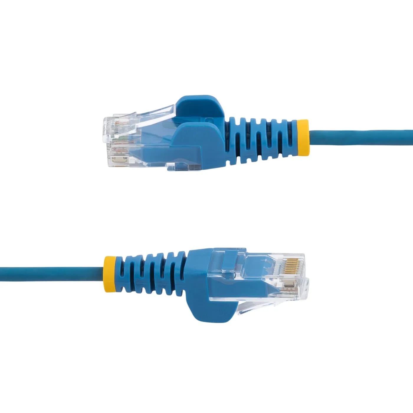 StarTech.com Cable de Red Ethernet CAT6 Delgado sin Enganches Azul de  3