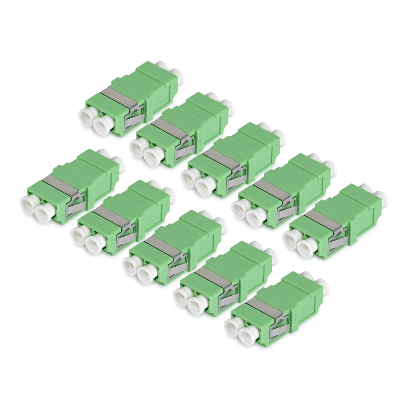 StarTech.com Paquete de 10 Acopladores de Fibra Óptica LC a LC Monomod 2