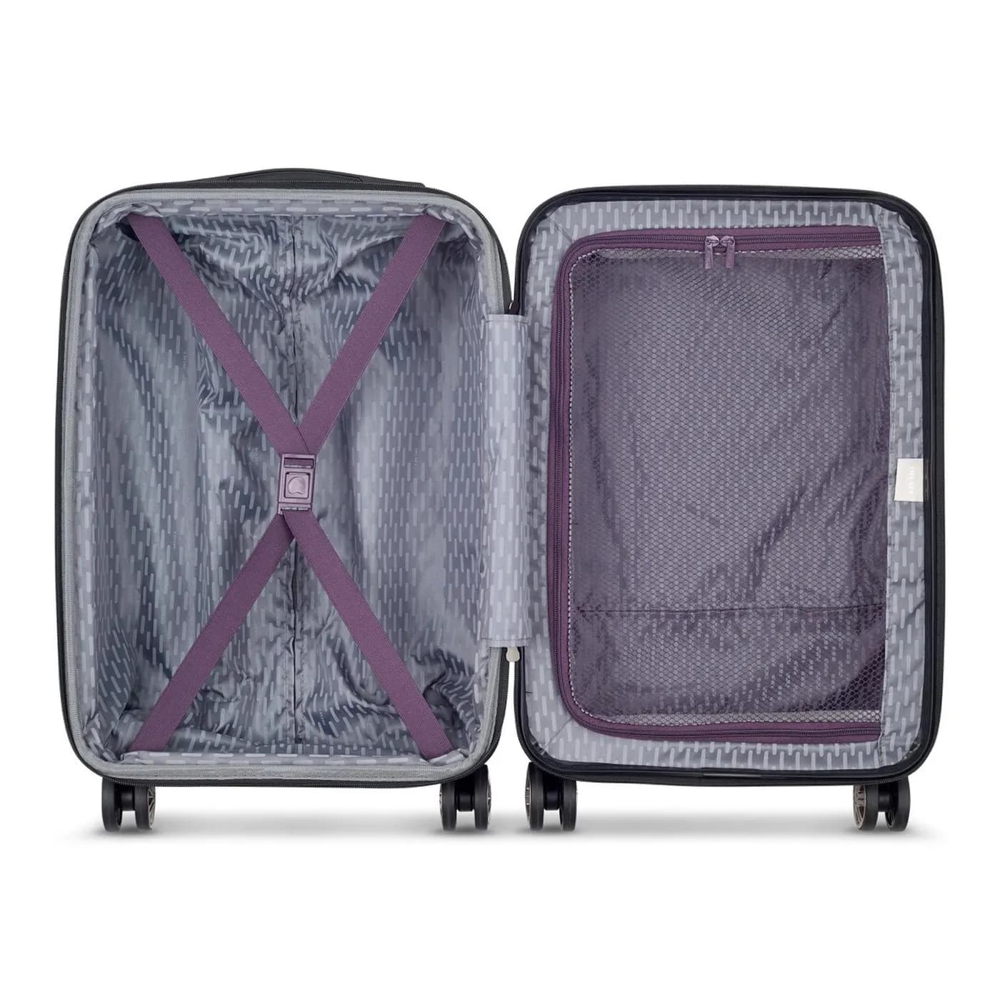 DELSEY MALETA AIR ARMOUR RIGIDA 20 PULG. MORADA 4
