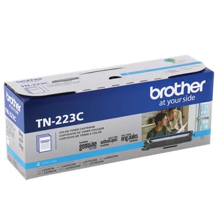 Brother TN-223C cartucho de tóner 1 pieza(s) Original Cian 7