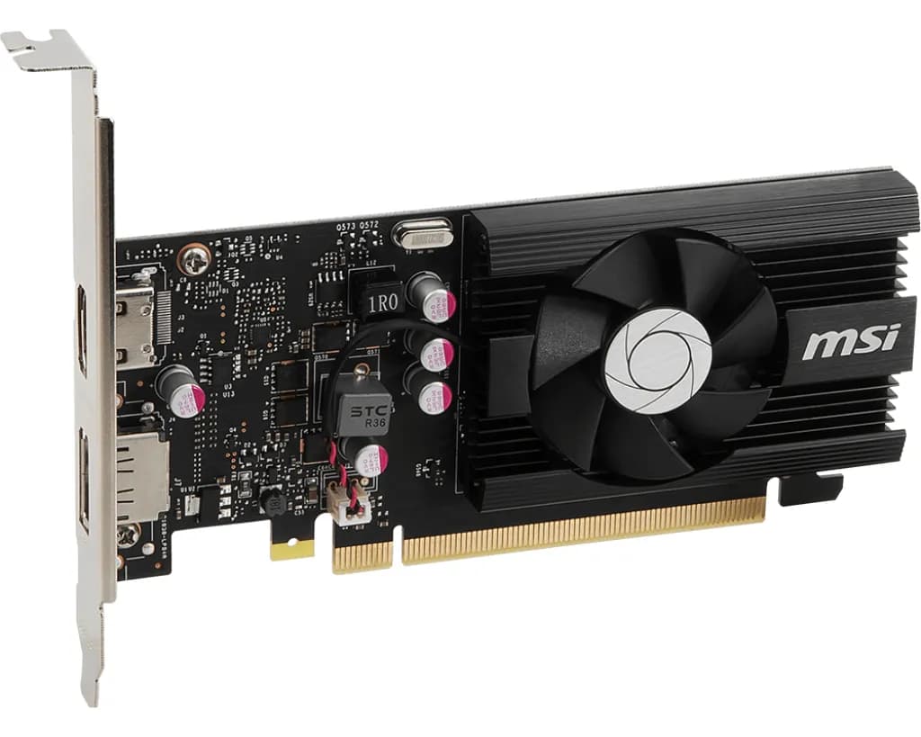 MSI GT 1030 2GD4 LP OC tarjeta gráfica NVIDIA GeForce GT 1030 2 GB GDD 3