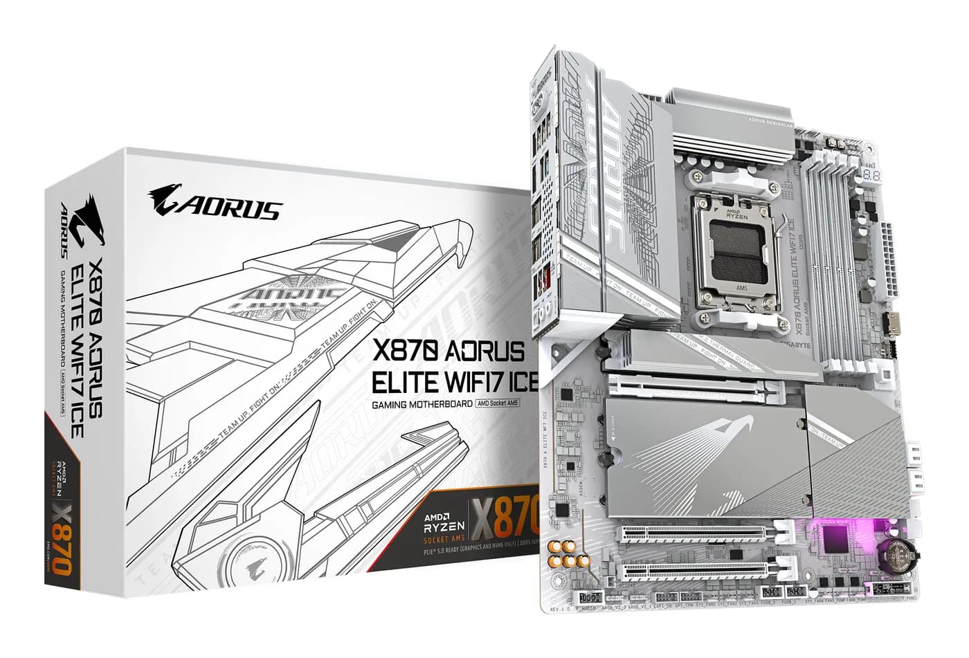Gigabyte X870 A ELITE WF7 ICE