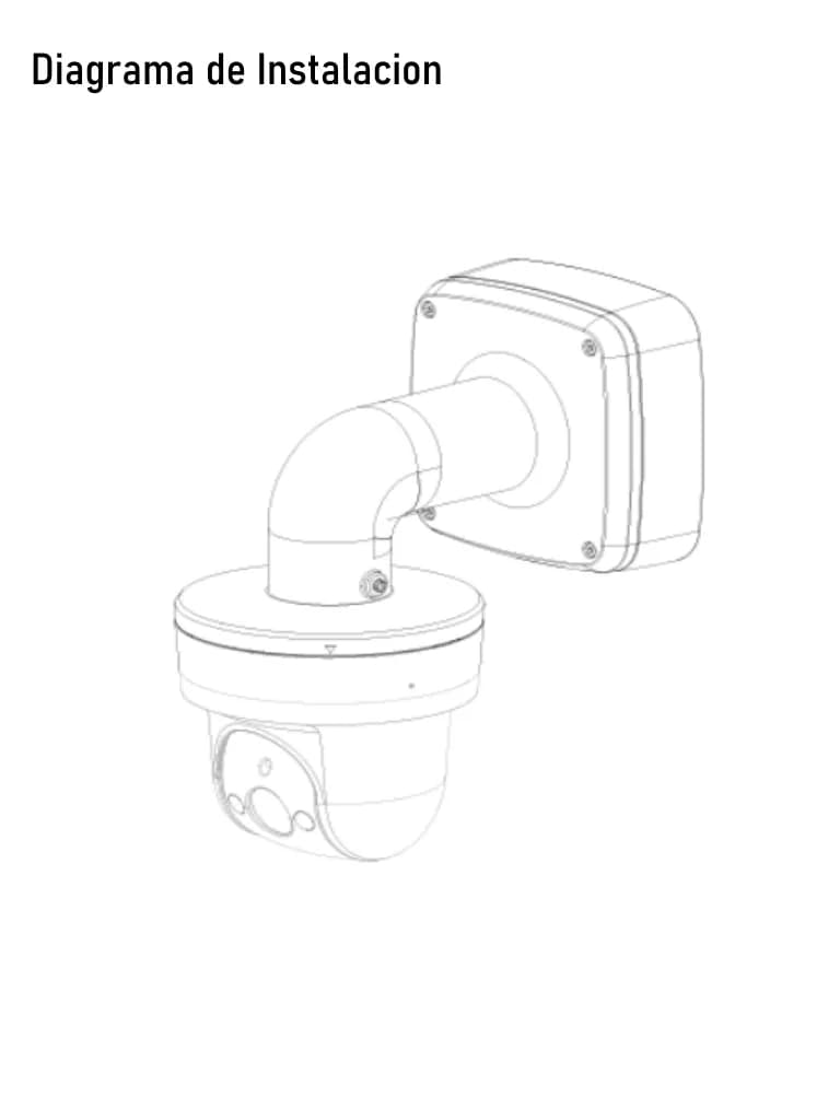 DAHUA PFB302S - Montaje de pared compatible con adaptadores PFA100 par 2