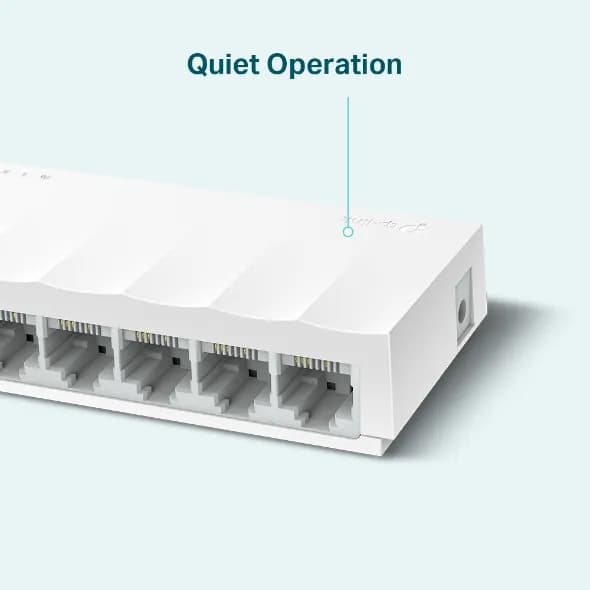 Switch no administrado / 8 puertos 10/100Mbps / Fanless / 4.9 x 1.9 x  3