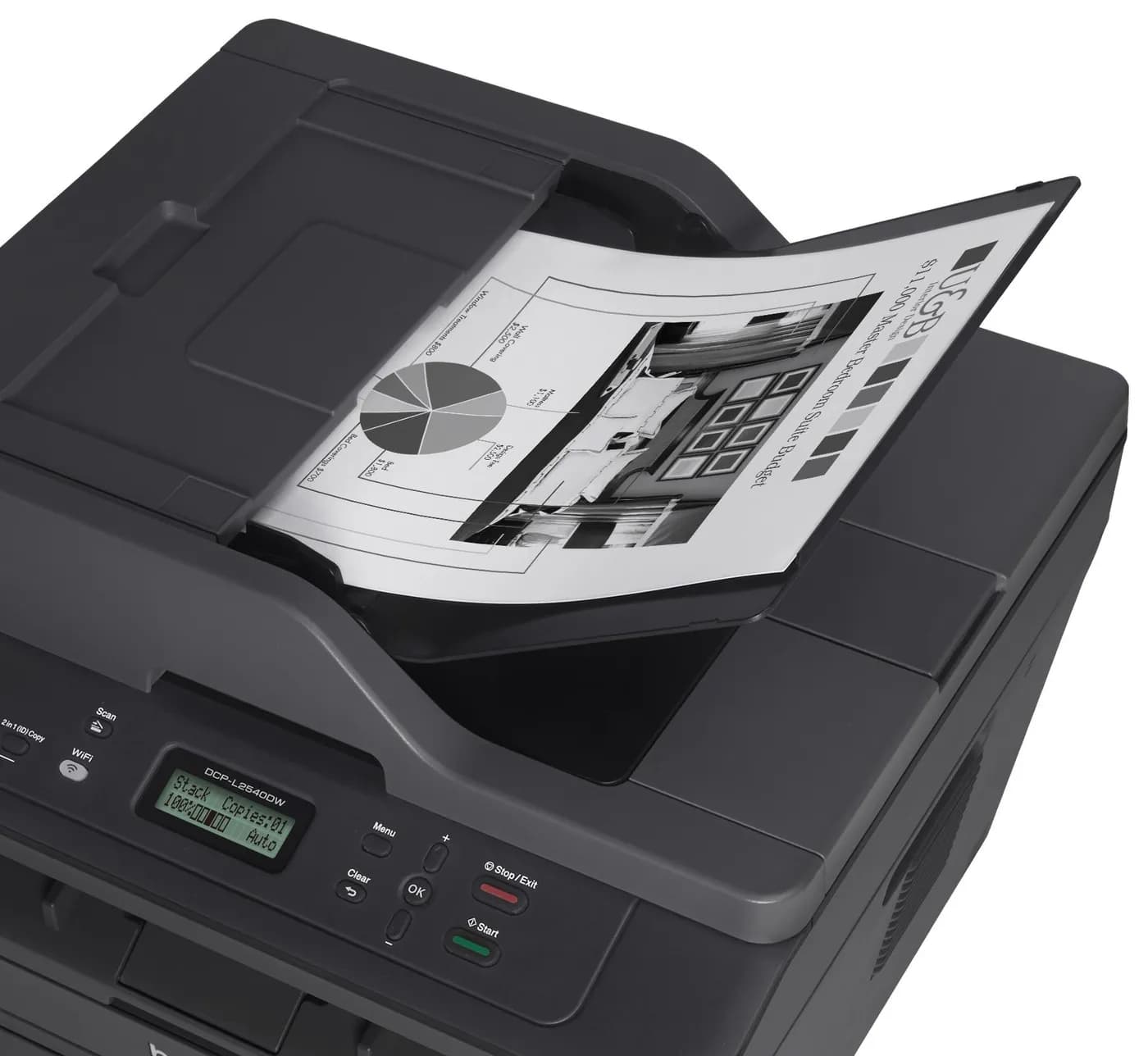 Brother DCP-L2540DW Impresora multifunción Laser A4 2400 x 600 DPI 30  3