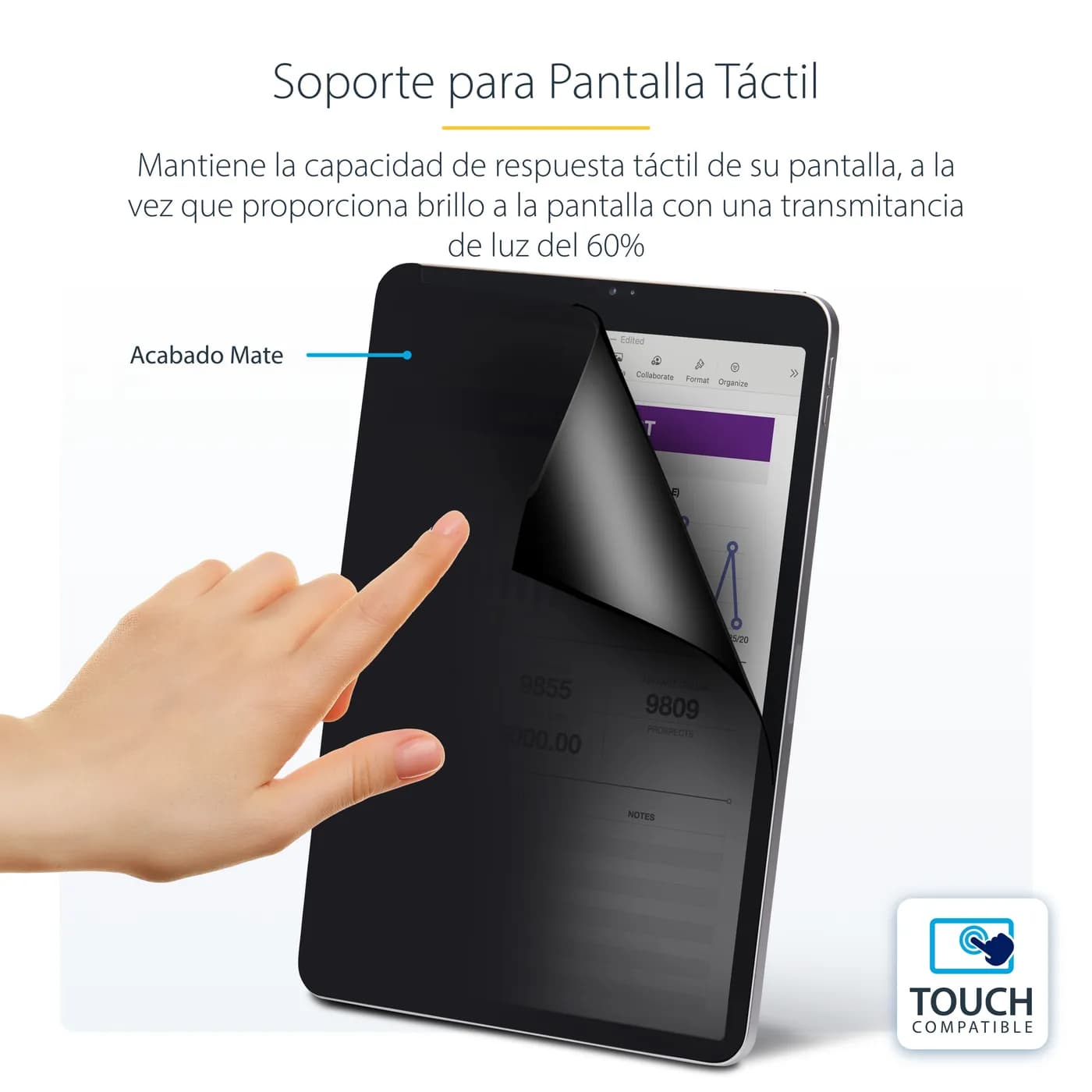 StarTech.com 129IP-PRIVACY-SCREEN filtro para monitor 32.8 cm (12.9")  12