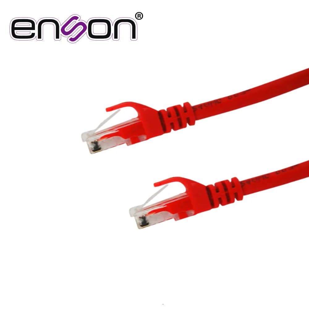 PATCHCORD UTP ENSON P6006R CAT6 60CM ROJO SERIE EPRO 100-II 100 POR CI 2