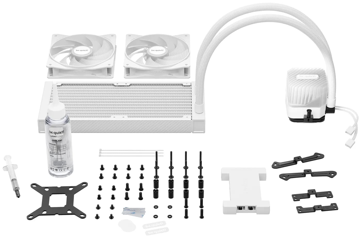 be quiet! LIGHT LOOP 240mm White Procesador Refrigerador de líquidos t 7