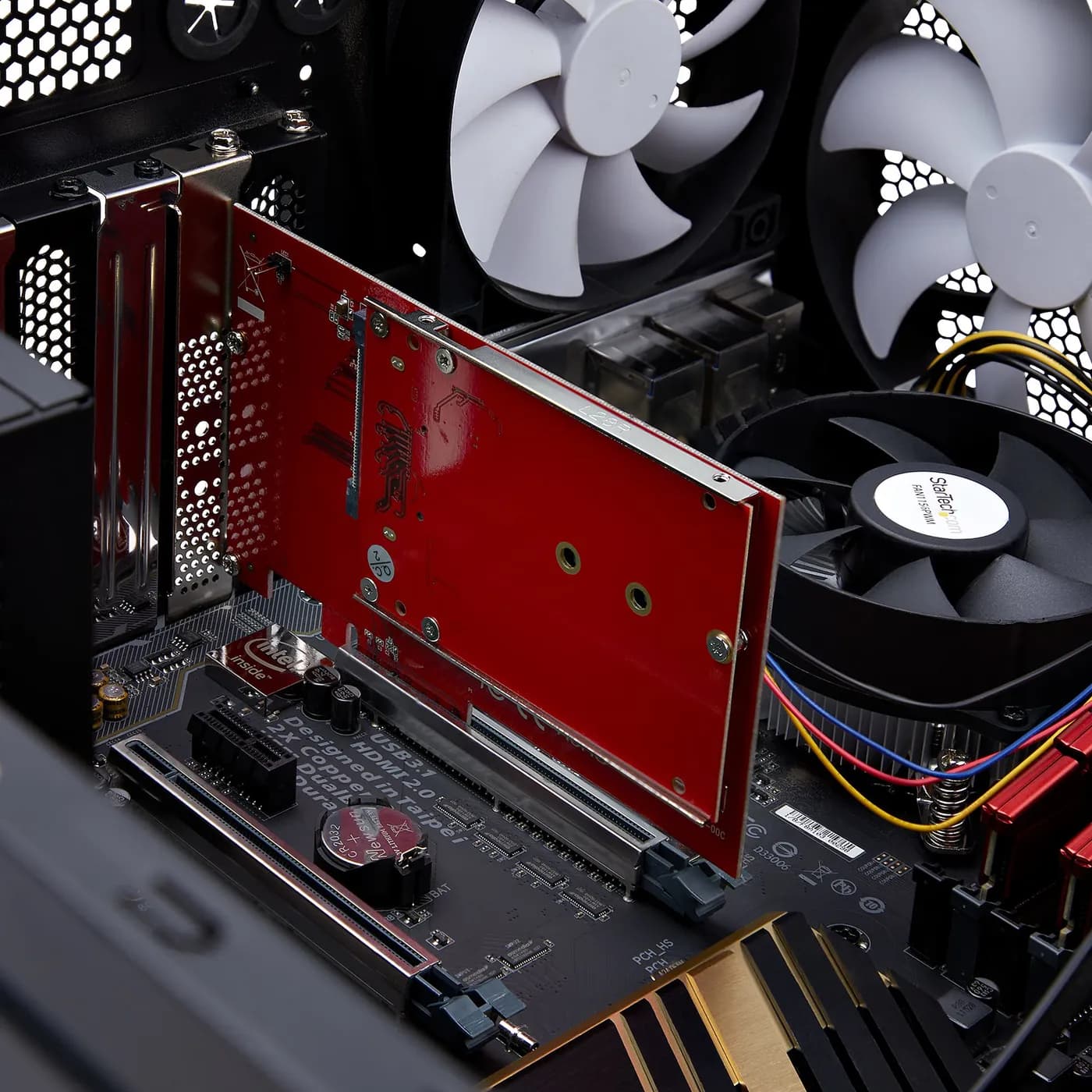 StarTech.com Adaptador M.2 a U.3 para SSDs M.2 NVMe - Convertidor Adap 8