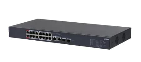 DAHUA DH-CS4218-16ET-135-V2 - Switch PoE de 18 Puertos/ 16 Puertos Poe 3