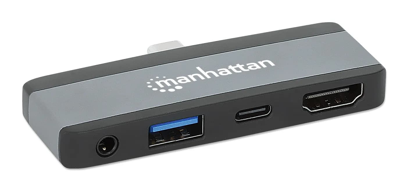 Manhattan 190404 base para laptop o replicador de puertos Alámbrico US 4